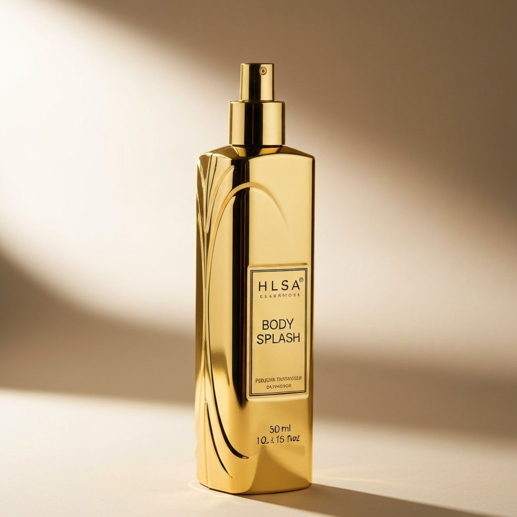 Body Splash Golden Luxury - Âmbar e Orquídea